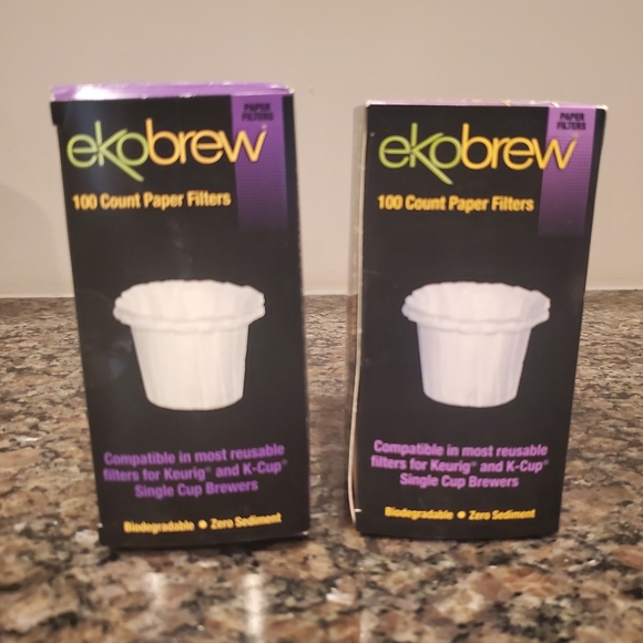 Ekobrew Paper Coffee Filters - 200 Count - Picture 10 of 10